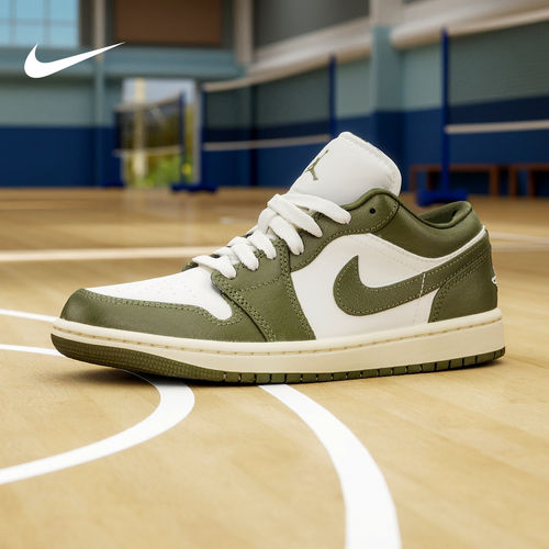 Nike耐克女air Jordan 1 AJ1低帮耐磨板鞋篮球鞋DC0774-122