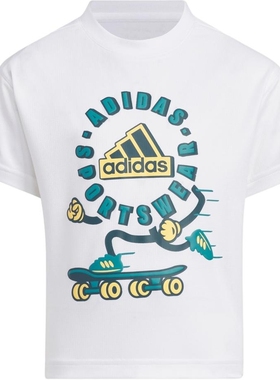 adidaskids阿迪达斯男小童LBPESSSTEE圆领短袖运动T恤IT4049