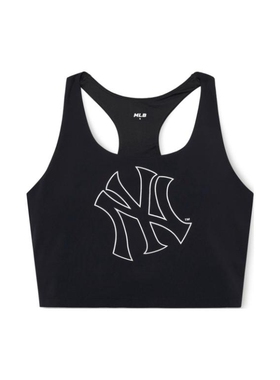 MLB针织背心女夏季运动服无袖短款休闲T恤3FTKB04333FTKB0443