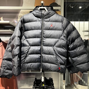 NIKE耐克JORDAN保暖连帽男26冬新款运动休闲棉服外套IM8958-010