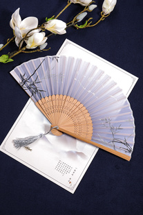 古风扇子折扇中国风男女汉服旗袍拍摄舞蹈夏季随身便携折叠小巧扇