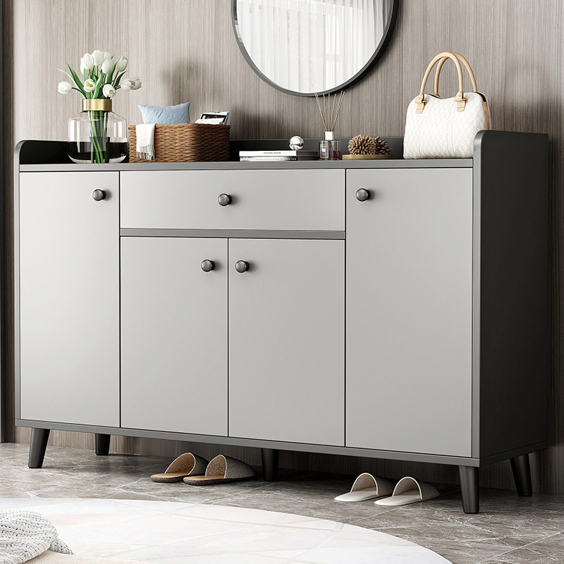 轻奢实木鞋柜家用门口2026新款简约现代入户大容量收纳置物柜鞋架,收纳整理,鞋子收纳架,淘宝优惠券,粉丝福利购,淘宝优惠卷