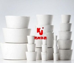 12# 塞子上62下51高38mm橡胶塞 胶皮塞 白胶塞试管塞烧瓶塞（个）