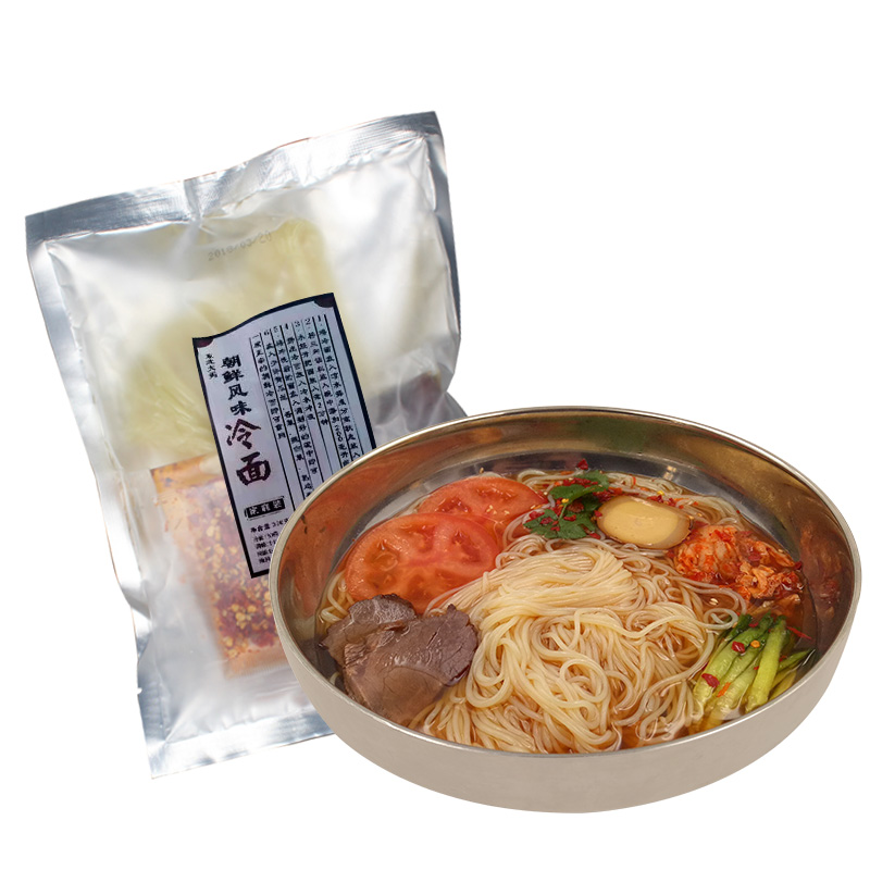 正宗东北大妈朝鲜风味冷面家庭装330g方便速食大冷面凉面真空袋装