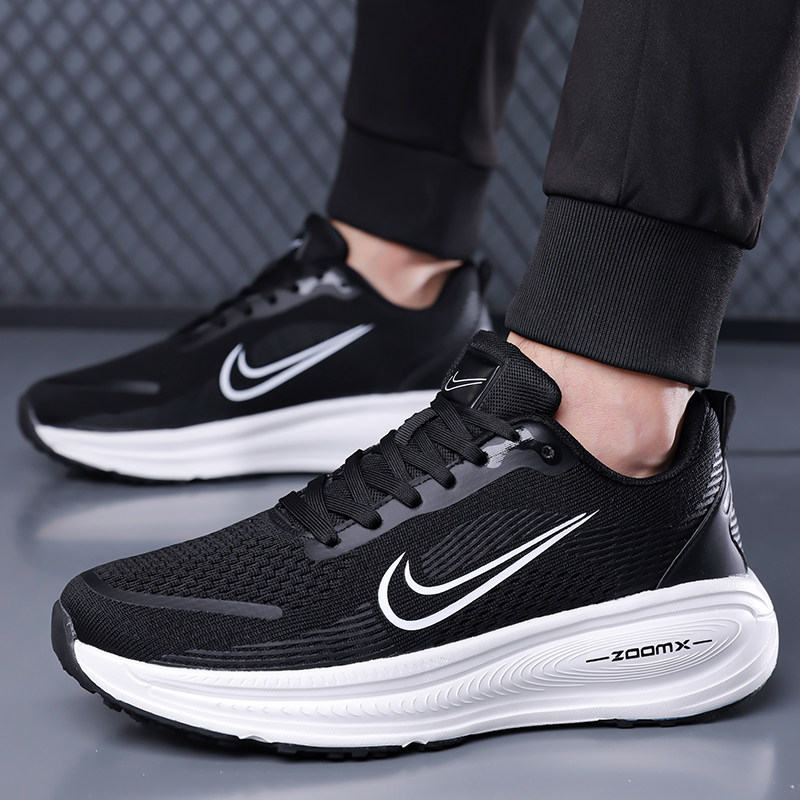 名牌正品男鞋春季网面透气休闲运动鞋新款轻便防滑耐磨旅游跑步鞋