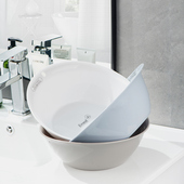 ASVEL银离子抗菌脸盆洗衣盆洗手盆泡脚盆塑料盆子厨房洗碗洗菜盆