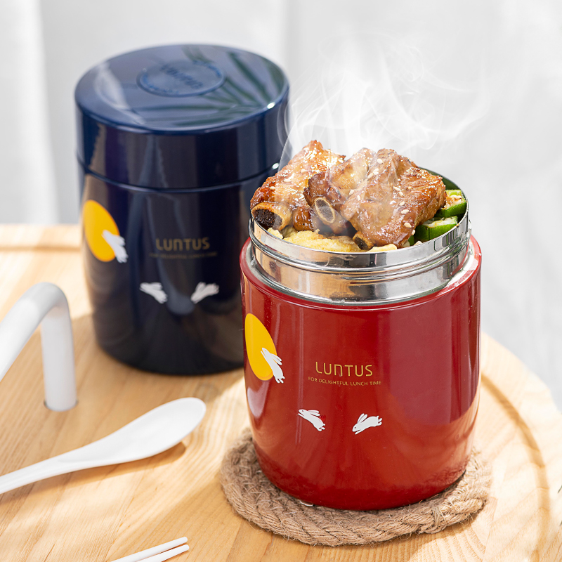 日本asvel儿童烧罐保温饭盒汤杯