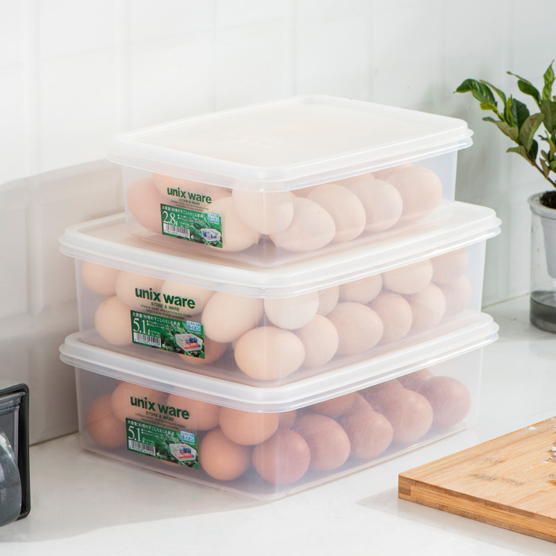 日本asvel冰箱密封食品级保鲜盒