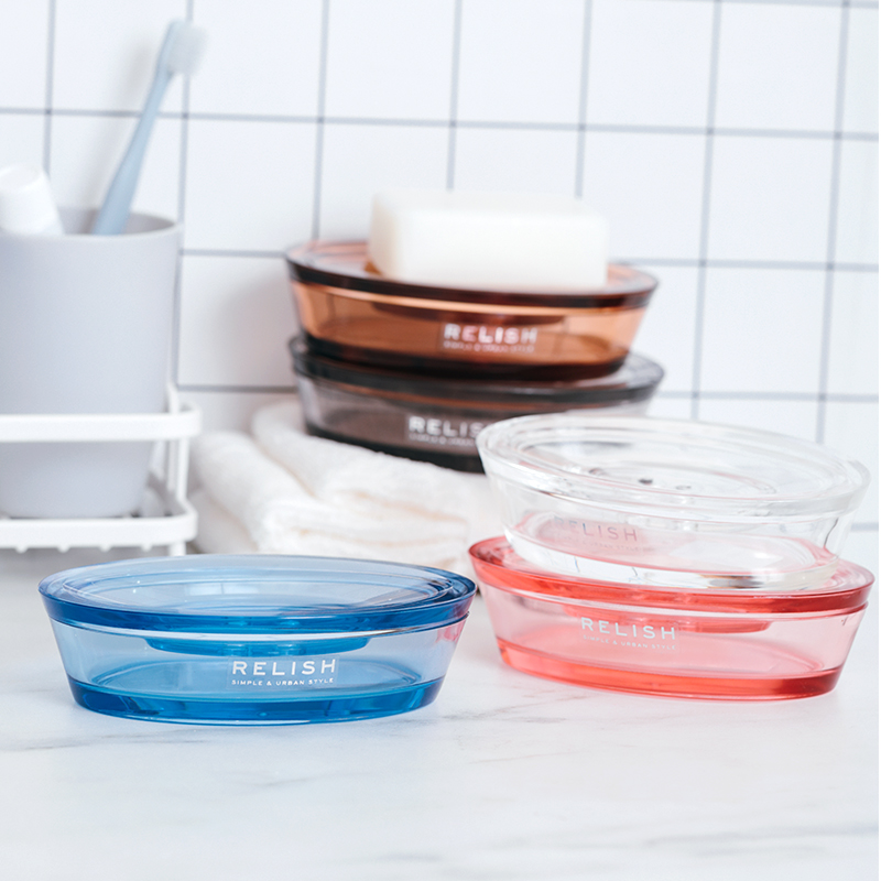 asvel日本不带盖简约欧式肥皂盒