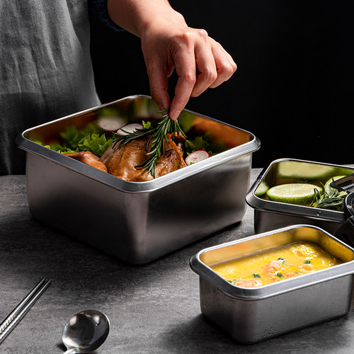 316食品级冷冻密封学生便当饭盒