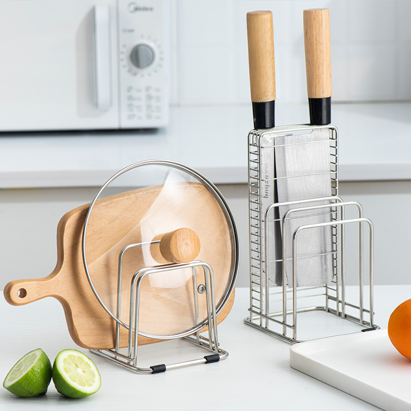 asvel不锈钢收纳刀具砧板