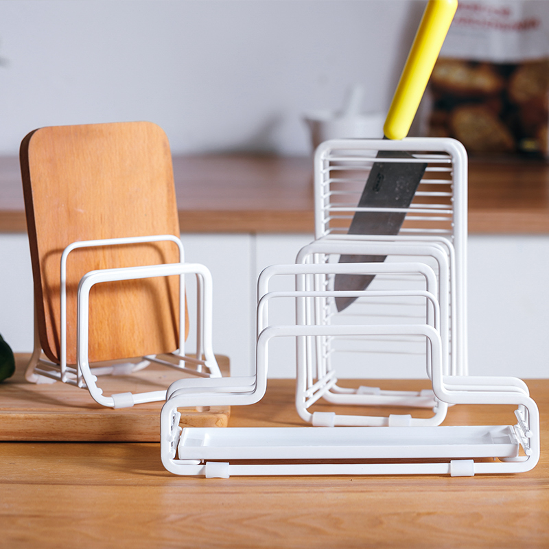 asvel日本不锈钢台式落地收纳架