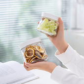 ASVEL玻璃蜜饯罐食品级大口径密封罐茶叶果干分装 罐厨房家用收纳