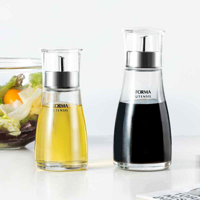 asvel日本玻璃防挂油桌面调味瓶