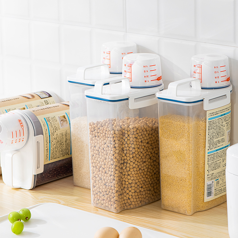 日本asvel五谷杂粮谷物收纳盒