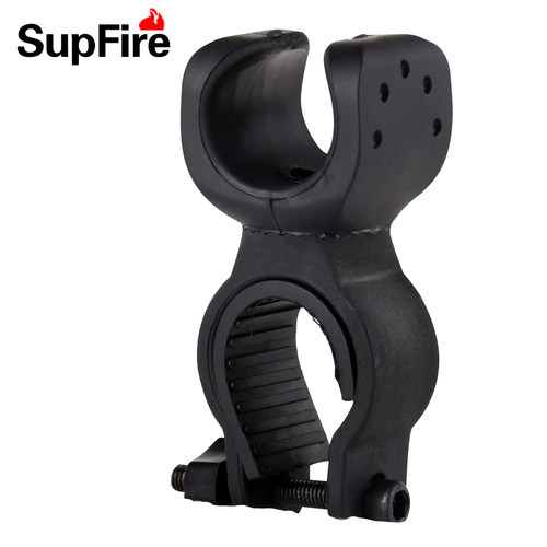 神火360度旋转自行车车夹 强光手电筒灯架 自行车支架 26650车夹