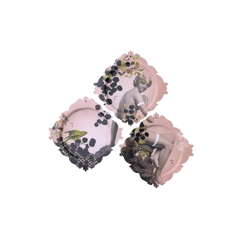 法国雕像创意摆件礼品托盘