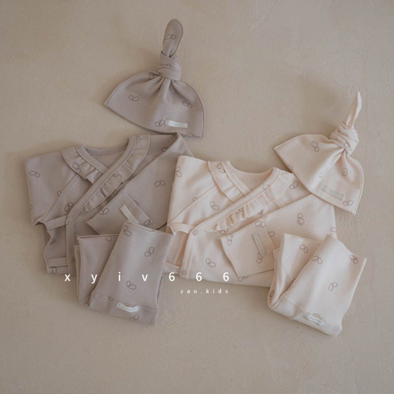 韩国进口peekaboo新生儿纯棉25新款套装女宝宝初生满月百天月子服,童装/婴儿装/亲子装,家居服套装,淘宝优惠券,粉丝福利购,淘宝优惠卷