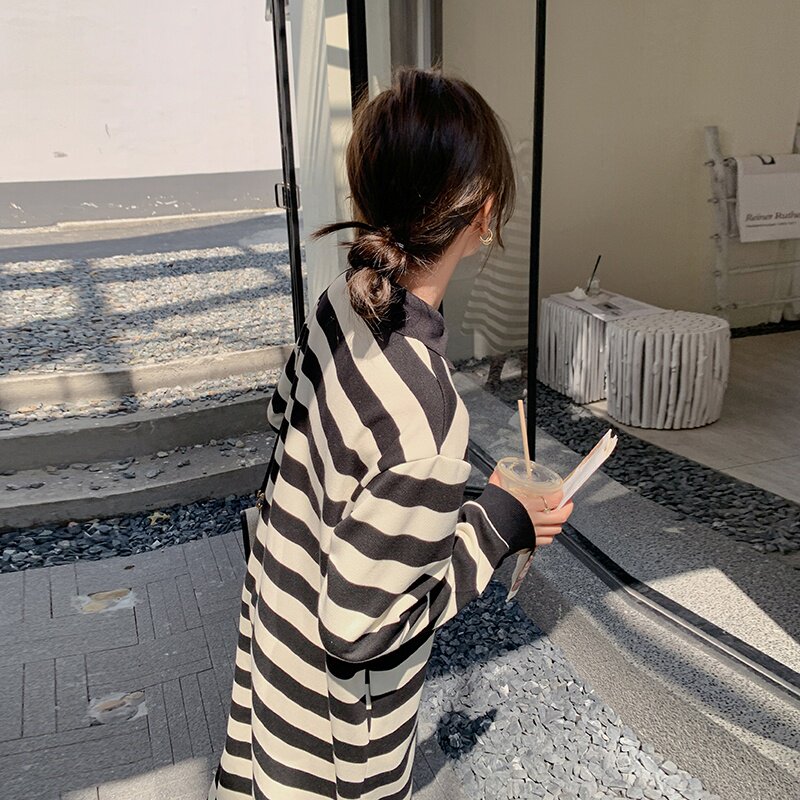 K3573大量现货2023秋季新款懒人T恤连衣裙P125K178,女装连衣裙,浙宝108