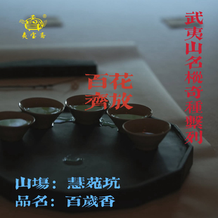 【岩茶俱乐部·百岁香】肉桂岩茶武夷山正岩浓香高货百花齐放感