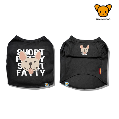 PUMPKINDOG法斗纯棉背心打底衫宠物狗睡衣英斗巴哥中型犬狗狗衣服