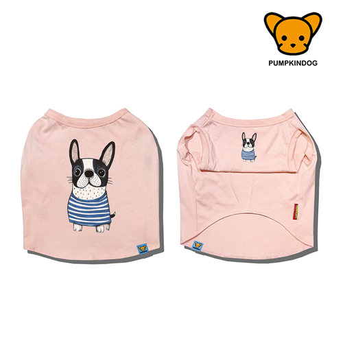 PUMPKINDOG法斗纯棉背心打底衫宠物狗睡衣英斗巴哥中型犬狗狗衣服