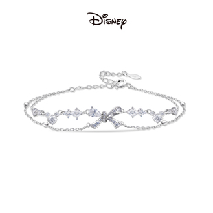 迪士尼手链女新款 百搭蝴蝶结手链高级感小众设计感生日礼物 时尚