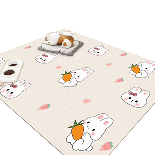 宠物地垫防水防尿PVC养狗专用围栏地毯狗狗猫咪餐垫子防滑狗笼垫