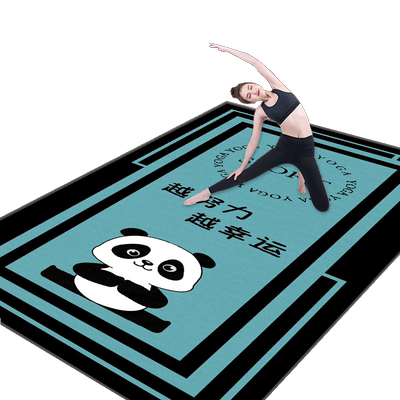 亚亨水晶绒防滑隔音瑜伽垫