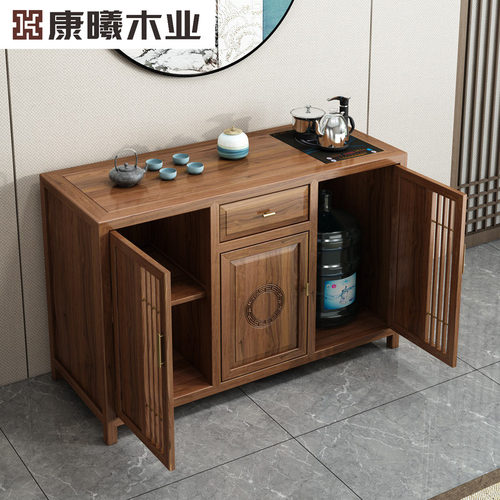 康曦木业茶水柜新中式整装发货