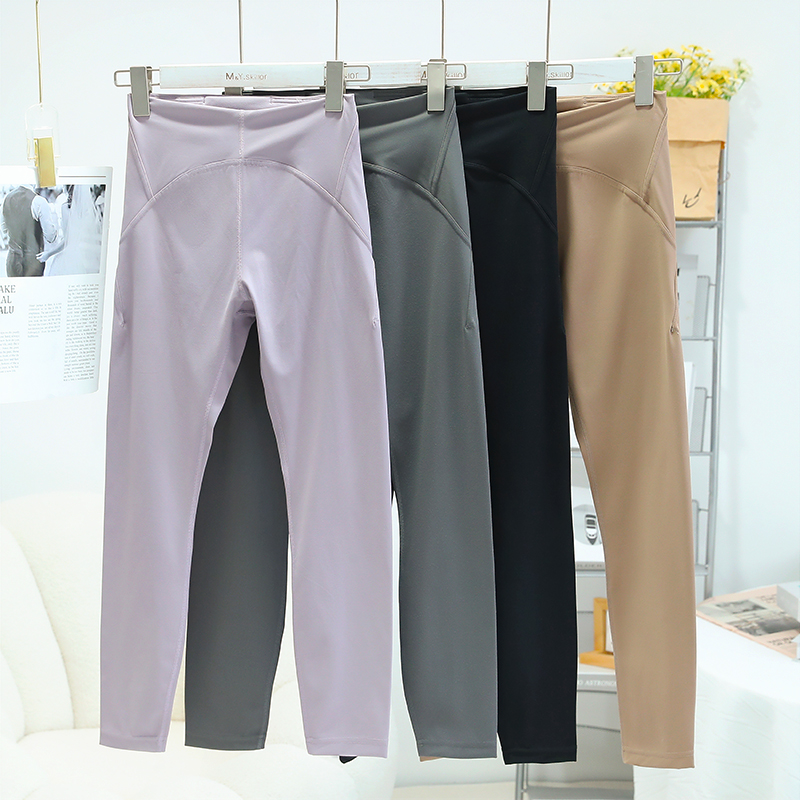 alo同款 instill裸感高腰收腹瑜伽裤外穿提臀显瘦运动健身九分裤