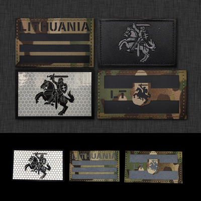 立陶宛反光面料臂章魔术贴