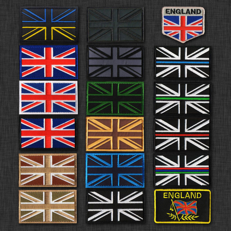 英国贴章徽章魔术贴士气章