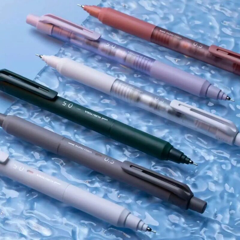 现货【2026新品】uni三菱自动铅笔美妆盘限定M5-KS半透明