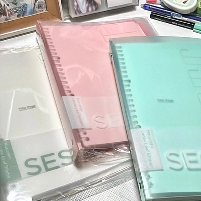 满乐文maruman活页本session渐变色可拆卸b5大容量笔记本F310高颜