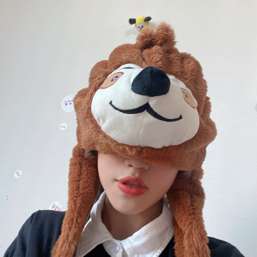 可爱日韩卡通动物树懒表演头套