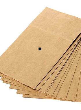 100pcs/lot Brown Kraft Paper Bags Recyclable Gift Jewelry