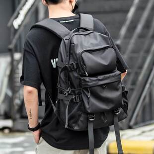 Bagpack Man Big Capacity Men Backpack Laptop Oxford Black 男