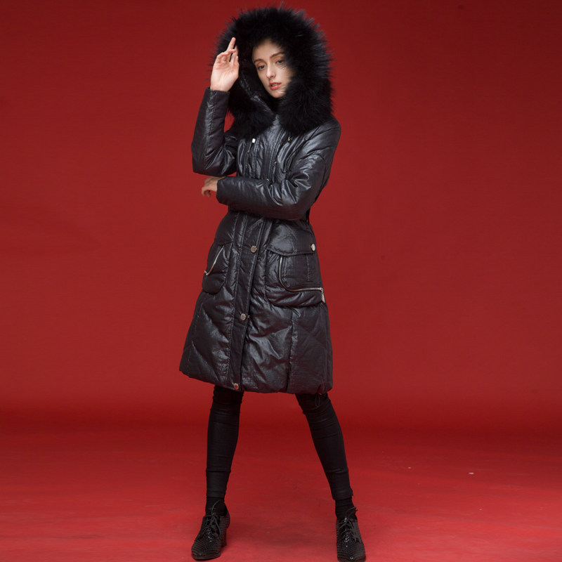 羽绒服royalcat大毛领断码特价清