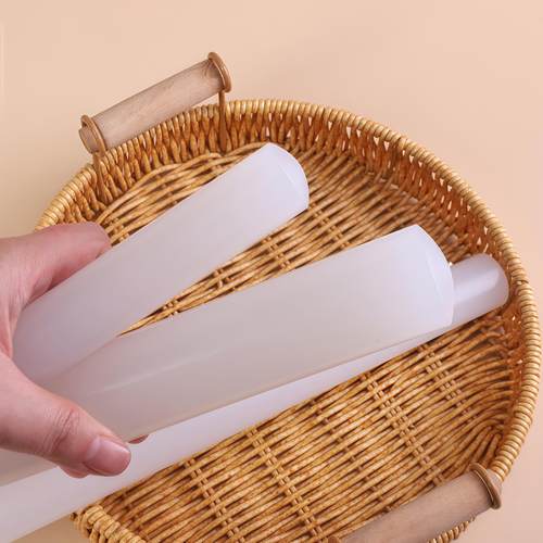 擀面排气棍白色PP擀面杖不沾翻糖