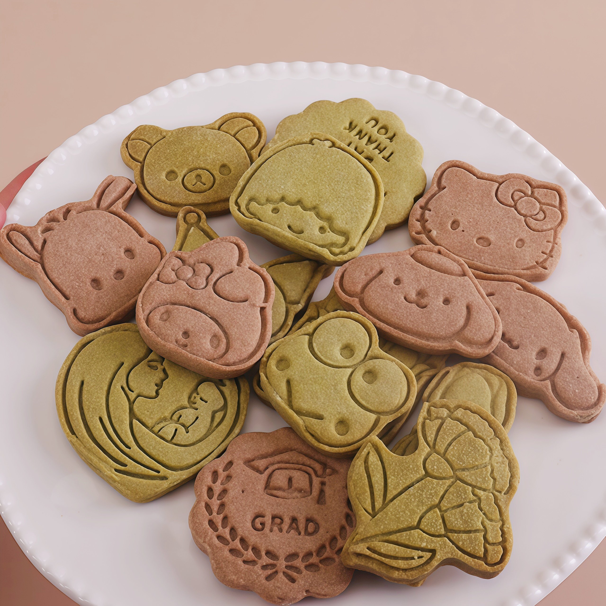 3D立体卡通手压饼干印花模具DIY亲子烘焙黄油饼干翻糖面点印花模,厨房/烹饪用具,烘焙模具,淘宝优惠券,粉丝福利购,淘宝优惠卷