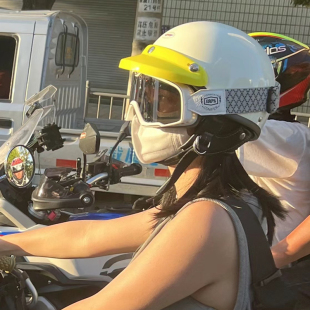 现货头盔帽檐gallop bornfree可调节三扣式复古头盔遮阳防晒帽檐