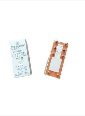 施耐德 RSB接口型继电器 RSB 2A080BD DC24V 8脚 8A两开两闭24VDC