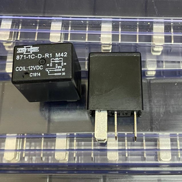 全新原装 871-1C-D-R1 松川汽车继电器 871-1C-S-R1 12VDC 20/35A