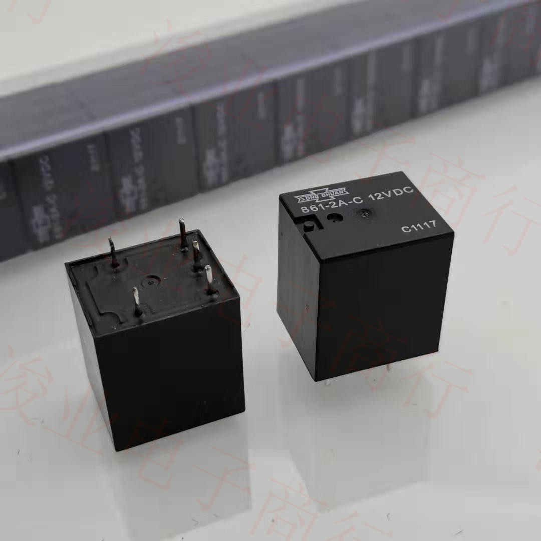 861-2a-c松川继电器全新原装  5脚 12vdc 09款10款捷达闪光转