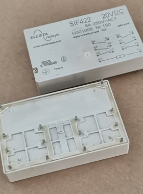 SIF422 20VDC 进口ELESTA安全继电器 拆机件14脚位H301008 ND 150