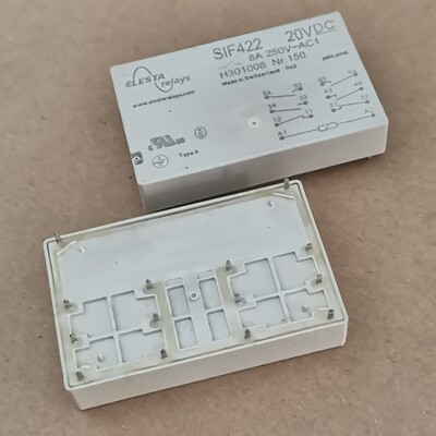 SIF422 20VDC 进口ELESTA安全继电器 拆机件14脚位H301008 ND 150