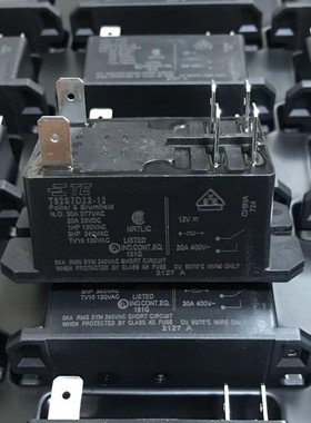全新原装 T92S7D22-12  12V 6脚 泰科汽车继电器HF92F-012D-2A21S