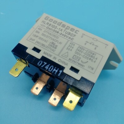 HLR6100-1ATUBCF-AC208/240全新原装继电器 40A 一组常开4插 现货