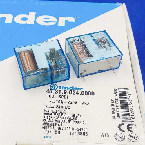 全新原装Type40.31 DC24V 芬德继电器10A 40.31 DC24V一组转换5脚